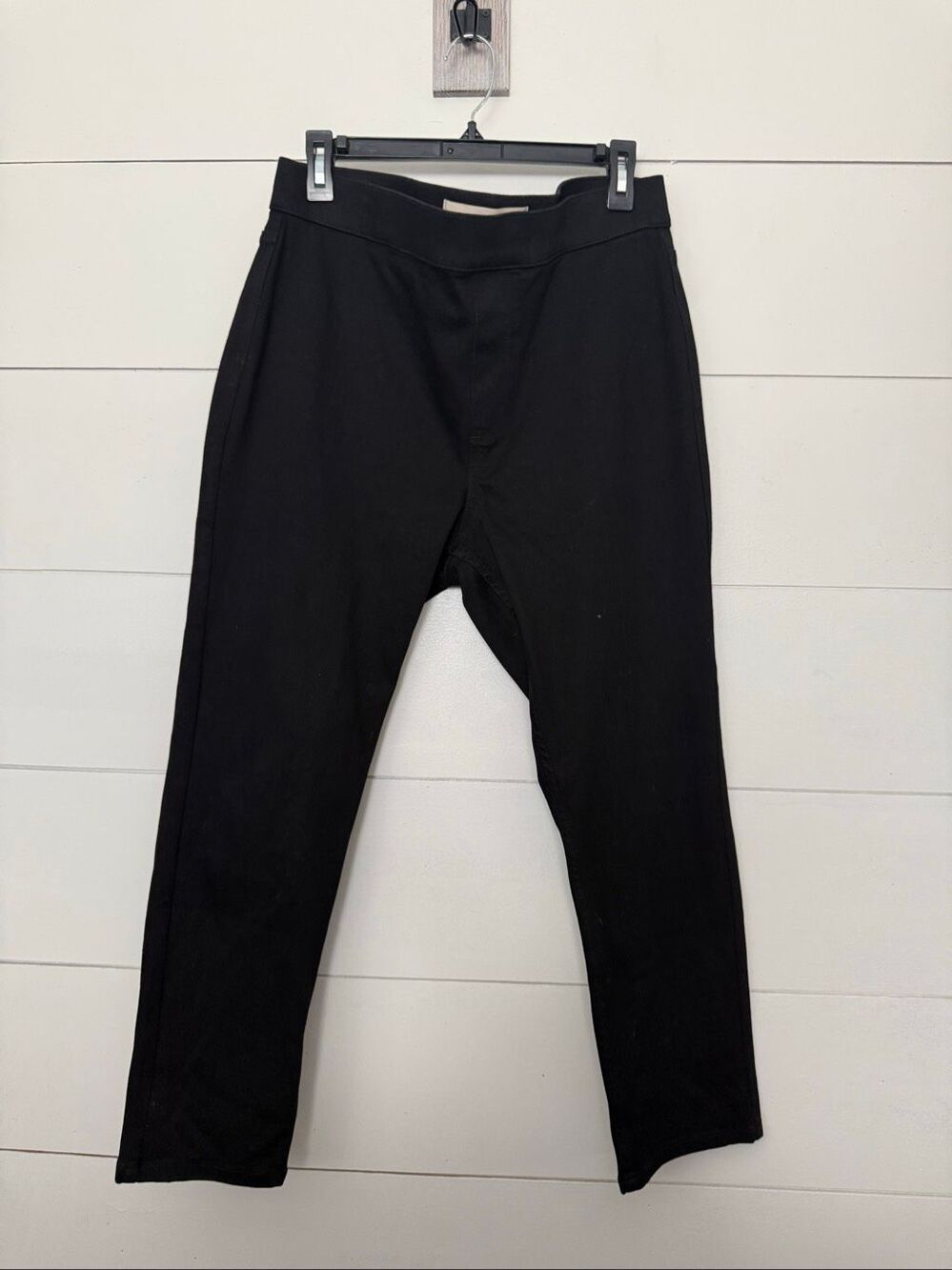 Soft Surroundings Women’s Petite Large Black Pull on Pants Stretchy